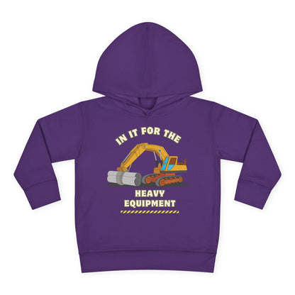 'Heavy Equipment' Toddler Hoodie