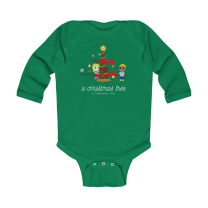 'O Christmas Tree' Infant Long Sleeve Onesie