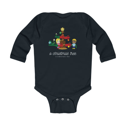 'O Christmas Tree' Infant Long Sleeve Onesie