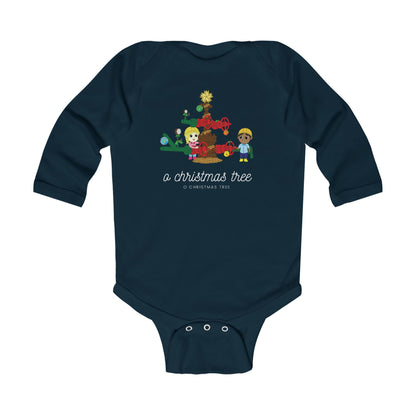 'O Christmas Tree' Infant Long Sleeve Onesie