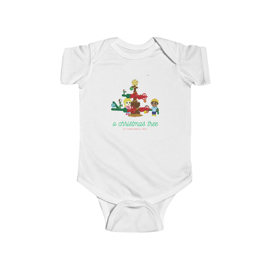 'O Christmas Tree' Infant Short Sleeve Bodysuit