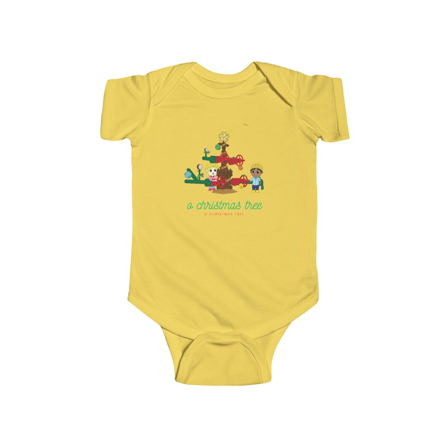 'O Christmas Tree' Infant Short Sleeve Bodysuit