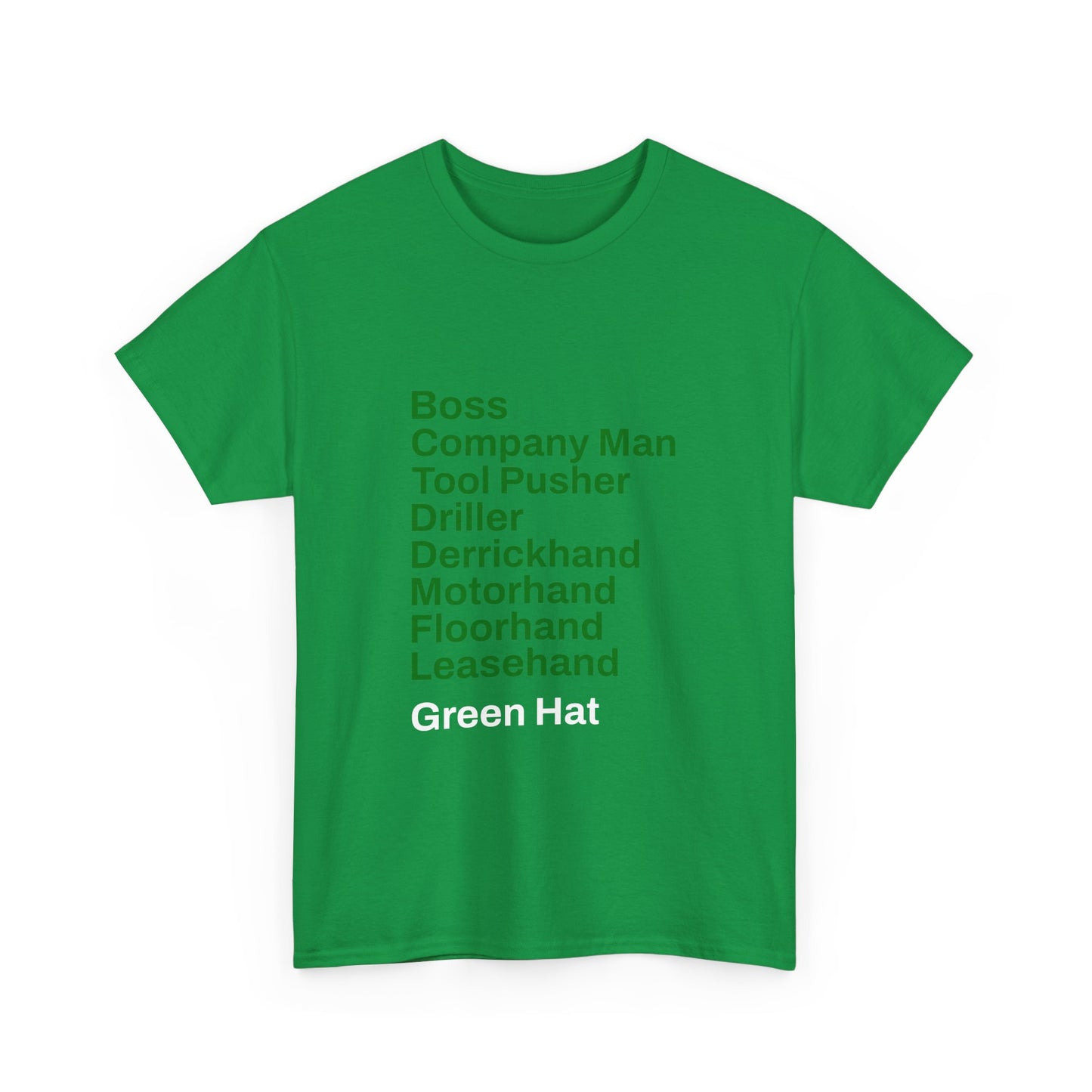 Rig Crew Series 'Green Hat' - Adult Short Sleeve Tee