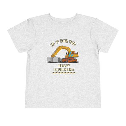 'Heavy Equipment' Toddler Short Sleeve Tee