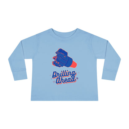 'Drilling Ahead' Toddler Long Sleeve Tee