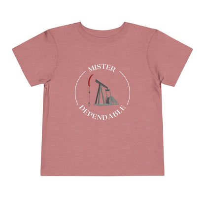 'Mister Dependable' Toddler Short Sleeve Tee