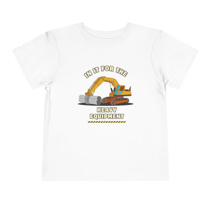 'Heavy Equipment' Toddler Short Sleeve Tee