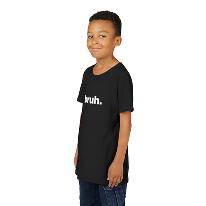 'bruh.' Youth Short Sleeve Tee