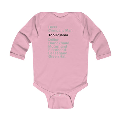 Rig Crew Series 'Tool Pusher' - Infant Long Sleeve Onesie