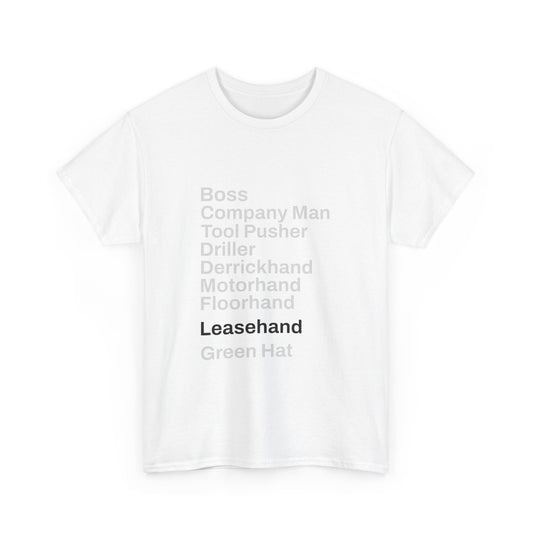 Rig Crew Series 'Leasehand' - Adult Short Sleeve Tee