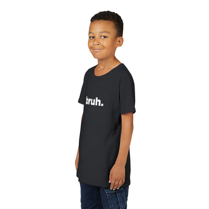 'bruh.' Youth Short Sleeve Tee
