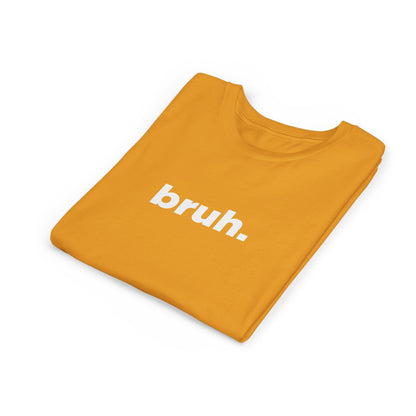 'bruh.' Youth Short Sleeve Tee