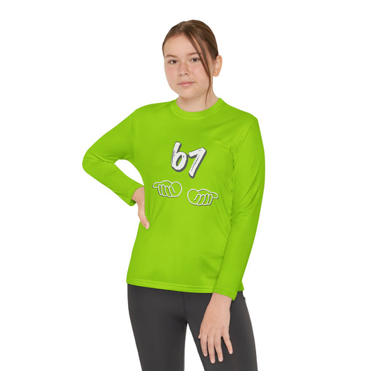 '6 7' Youth Long Sleeve Tee