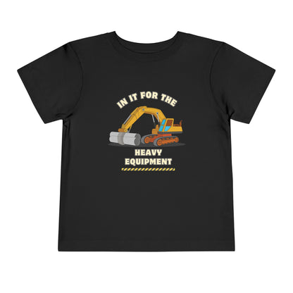 'Heavy Equipment' Toddler Short Sleeve Tee