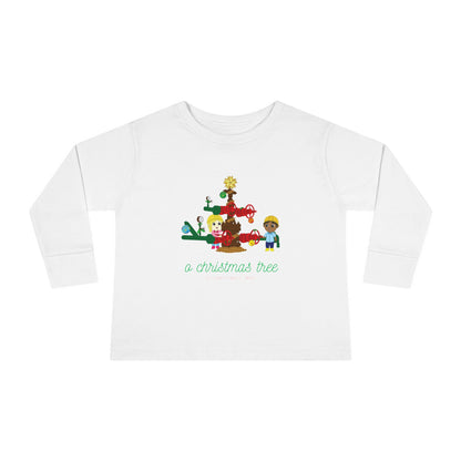 'O Christmas Tree' Toddler Long Sleeve Tee