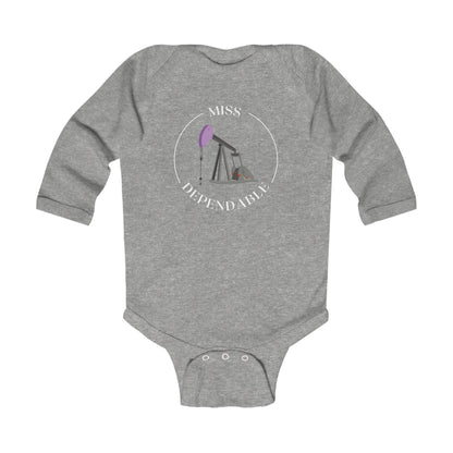 'Miss Dependable' Infant Long Sleeve Onesie
