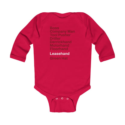 Rig Crew Series 'Leasehand' - Infant Long Sleeve Onesie