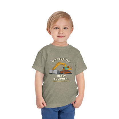 'Heavy Equipment' Toddler Short Sleeve Tee