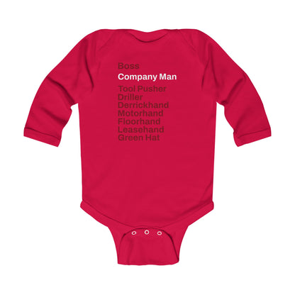 Rig Crew Series 'Company Man' - Infant Long Sleeve Onesie