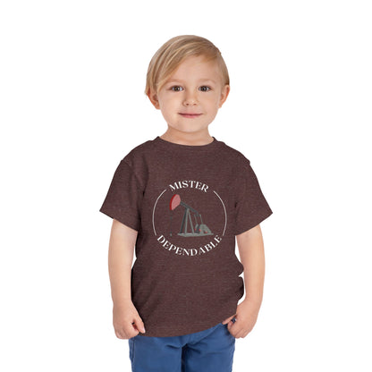 'Mister Dependable' Toddler Short Sleeve Tee