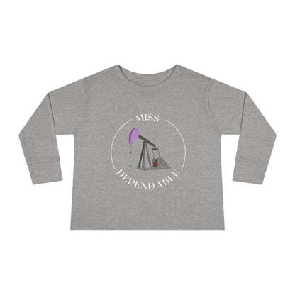 'Miss Dependable' Toddler Long Sleeve Tee