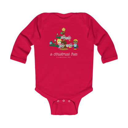 'O Christmas Tree' Infant Long Sleeve Onesie