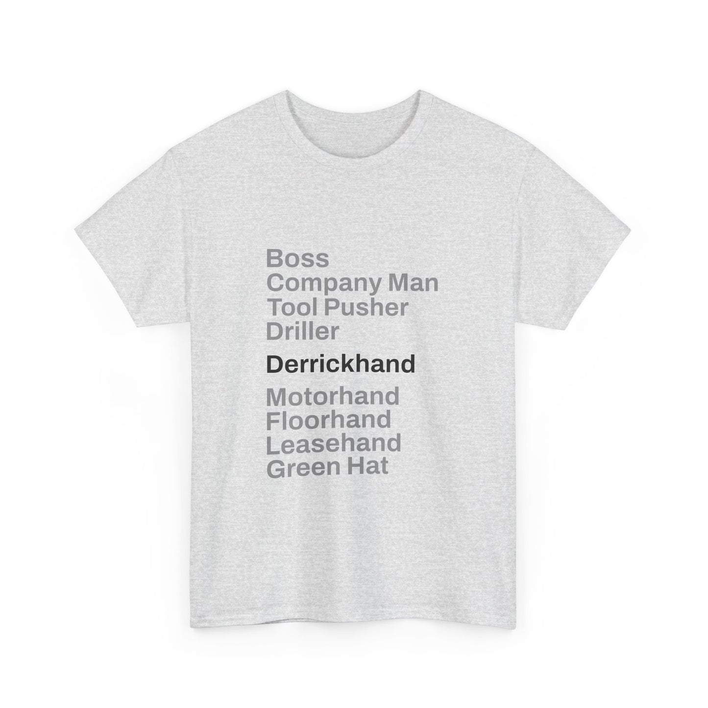 Rig Crew Series 'Derrickhand' - Adult Short Sleeve Tee