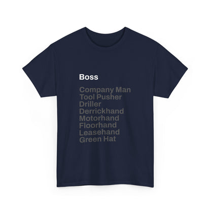 Rig Crew Series 'Boss' - Adult Short Sleeve Tee