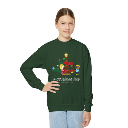 'O Christmas Tree' Youth Holiday Sweatshirt