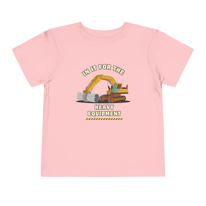 'Heavy Equipment' Toddler Short Sleeve Tee