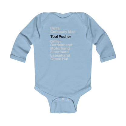 Rig Crew Series 'Tool Pusher' - Infant Long Sleeve Onesie