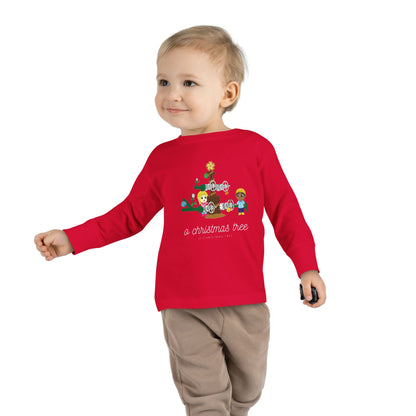 'O Christmas Tree' Toddler Long Sleeve Tee