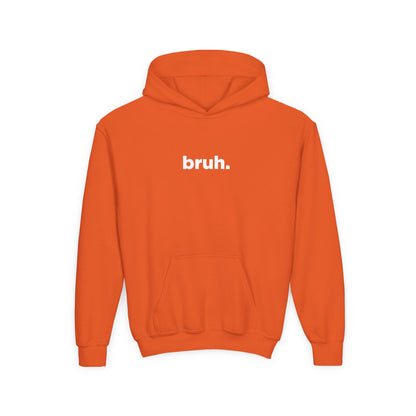 'bruh.' Youth Hoodie