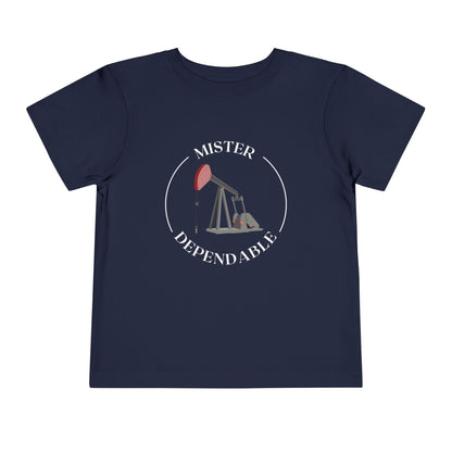 'Mister Dependable' Toddler Short Sleeve Tee