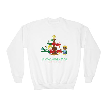 'O Christmas Tree' Youth Holiday Sweatshirt