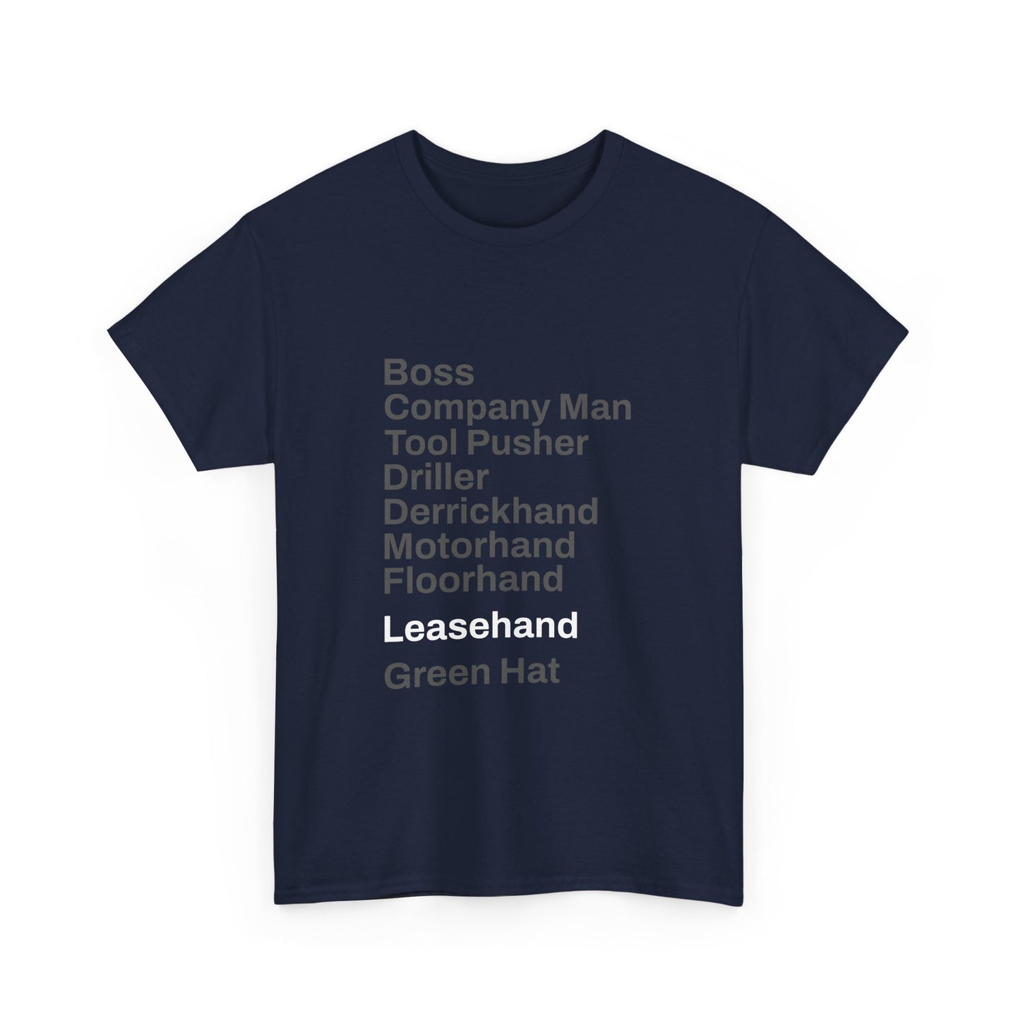 Rig Crew Series 'Leasehand' - Adult Short Sleeve Tee