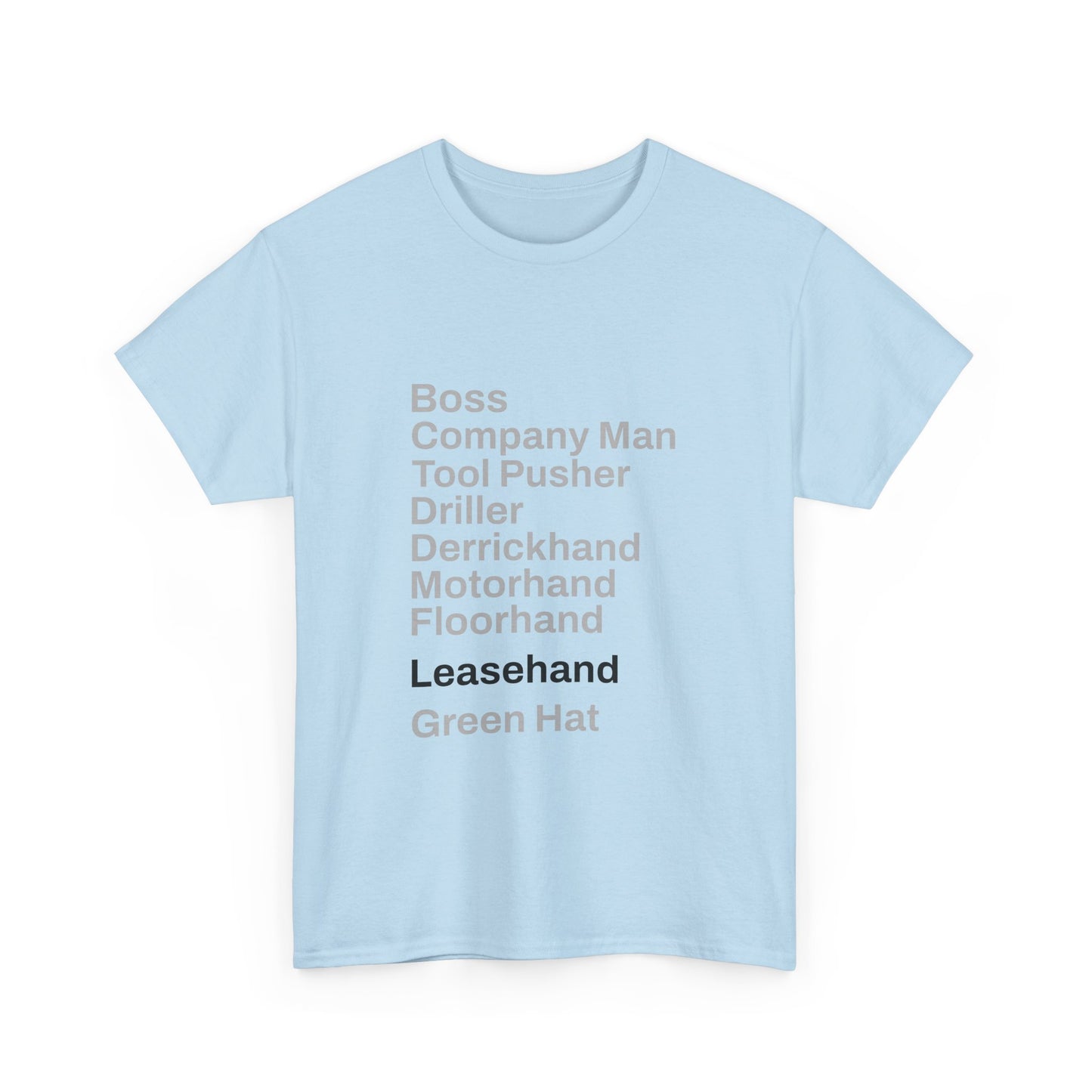 Rig Crew Series 'Leasehand' - Adult Short Sleeve Tee