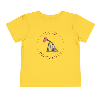 'Mister Dependable' Toddler Short Sleeve Tee