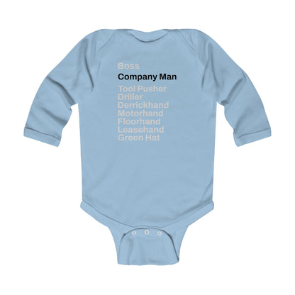 Rig Crew Series 'Company Man' - Infant Long Sleeve Onesie