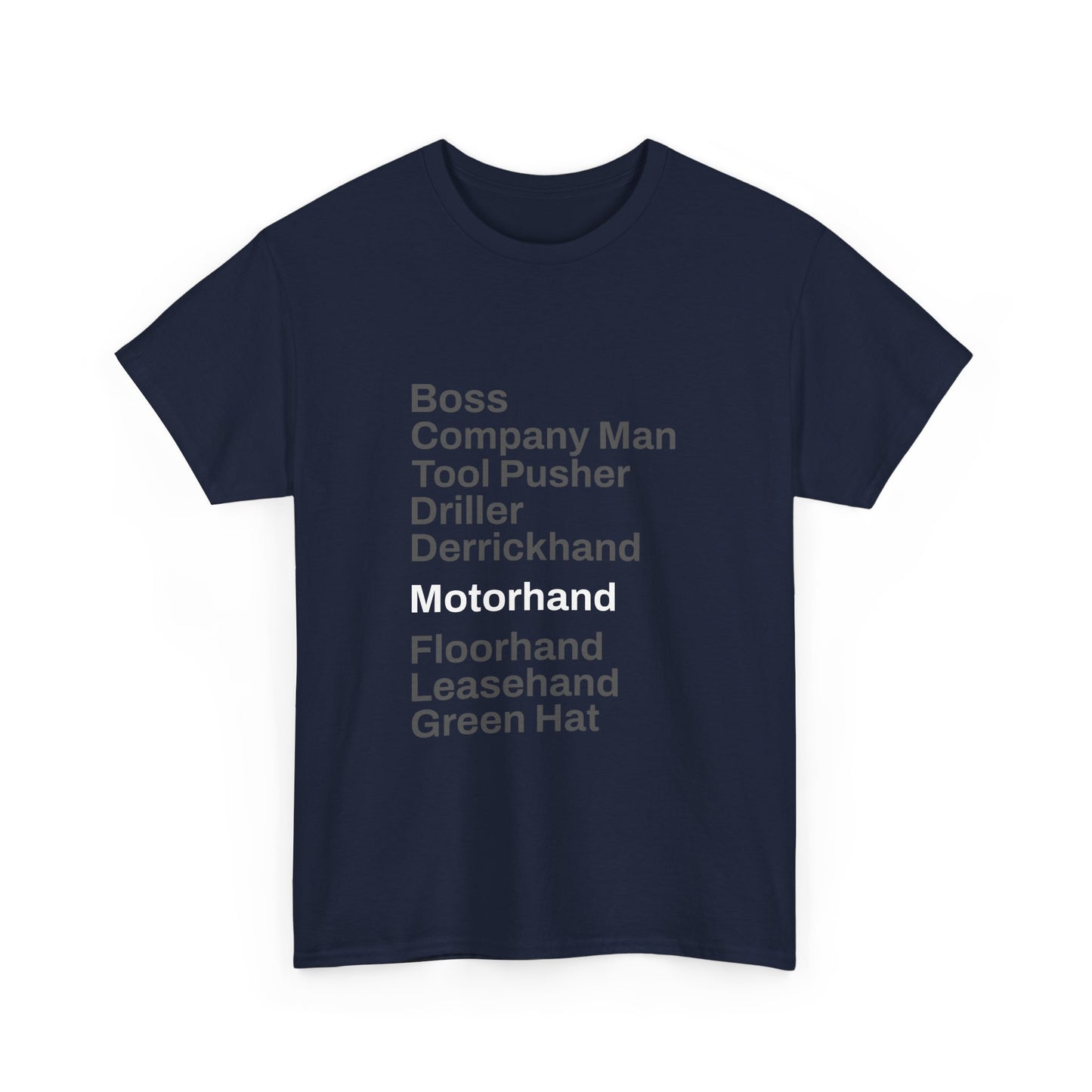 Rig Crew Series 'Motorhand' - Adult Short Sleeve Tee