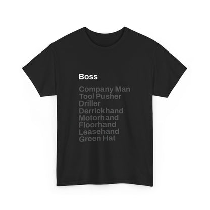 Rig Crew Series 'Boss' - Adult Short Sleeve Tee