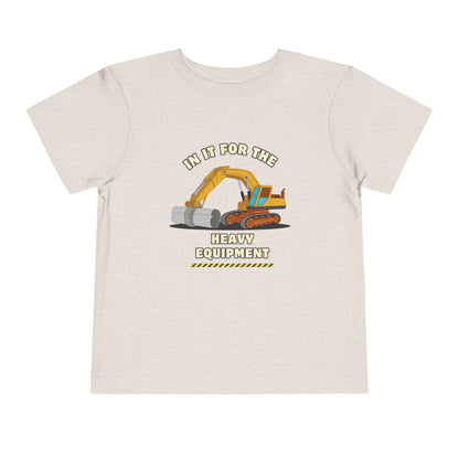 'Heavy Equipment' Toddler Short Sleeve Tee