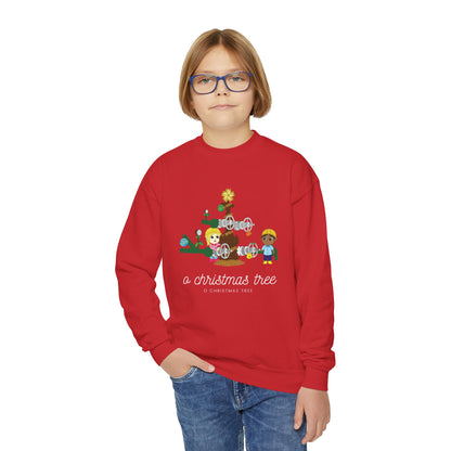 'O Christmas Tree' Youth Holiday Sweatshirt