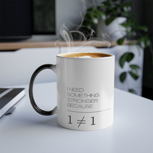 "1 ≠ 1" Accounting/Division Order Color-Changing Mug