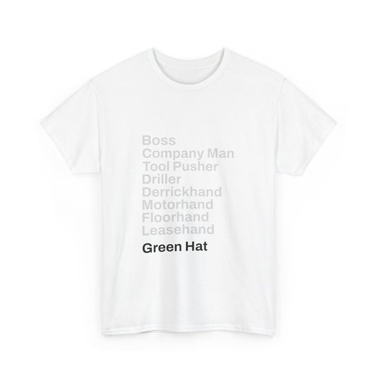 Rig Crew Series 'Green Hat' - Adult Short Sleeve Tee