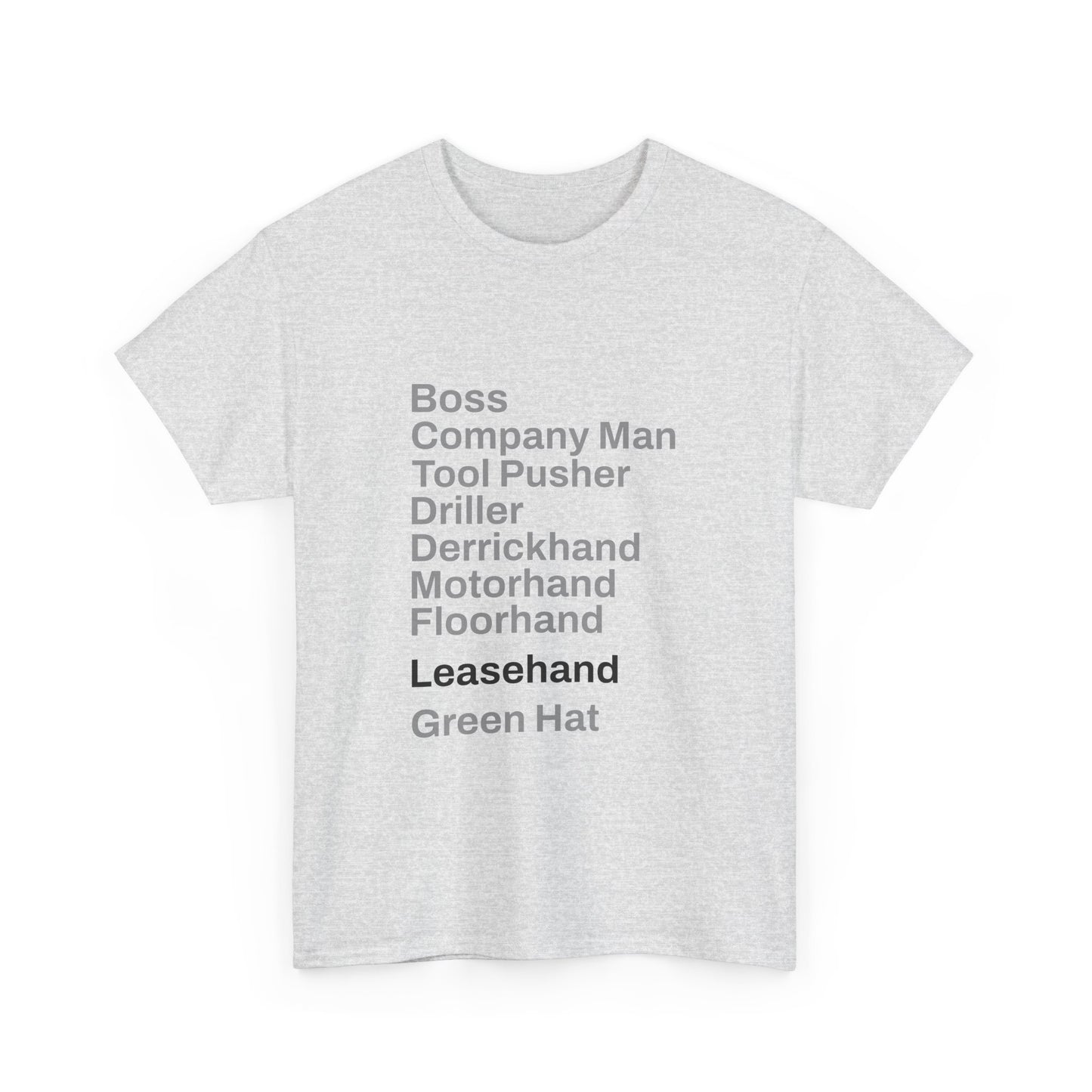 Rig Crew Series 'Leasehand' - Adult Short Sleeve Tee