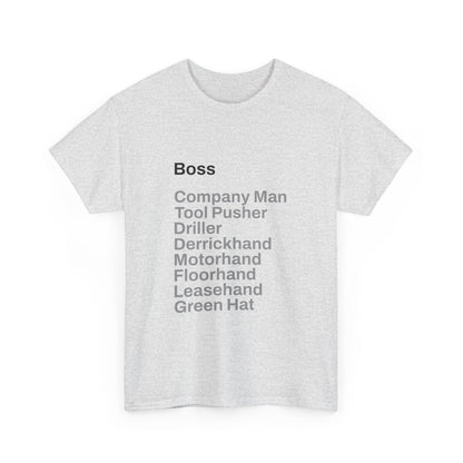 Rig Crew Series 'Boss' - Adult Short Sleeve Tee