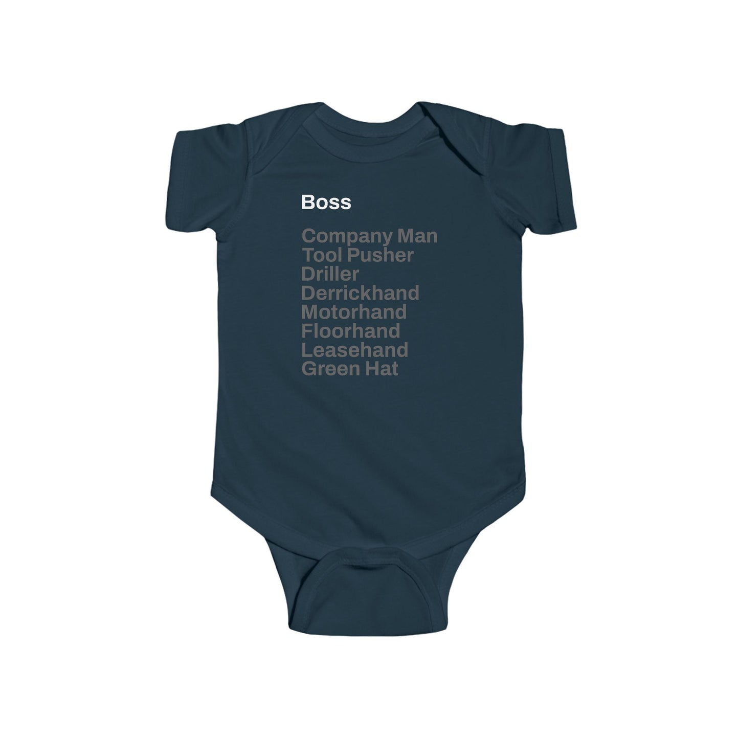 Rig Crew Series - Infant Short Sleeve Onesie