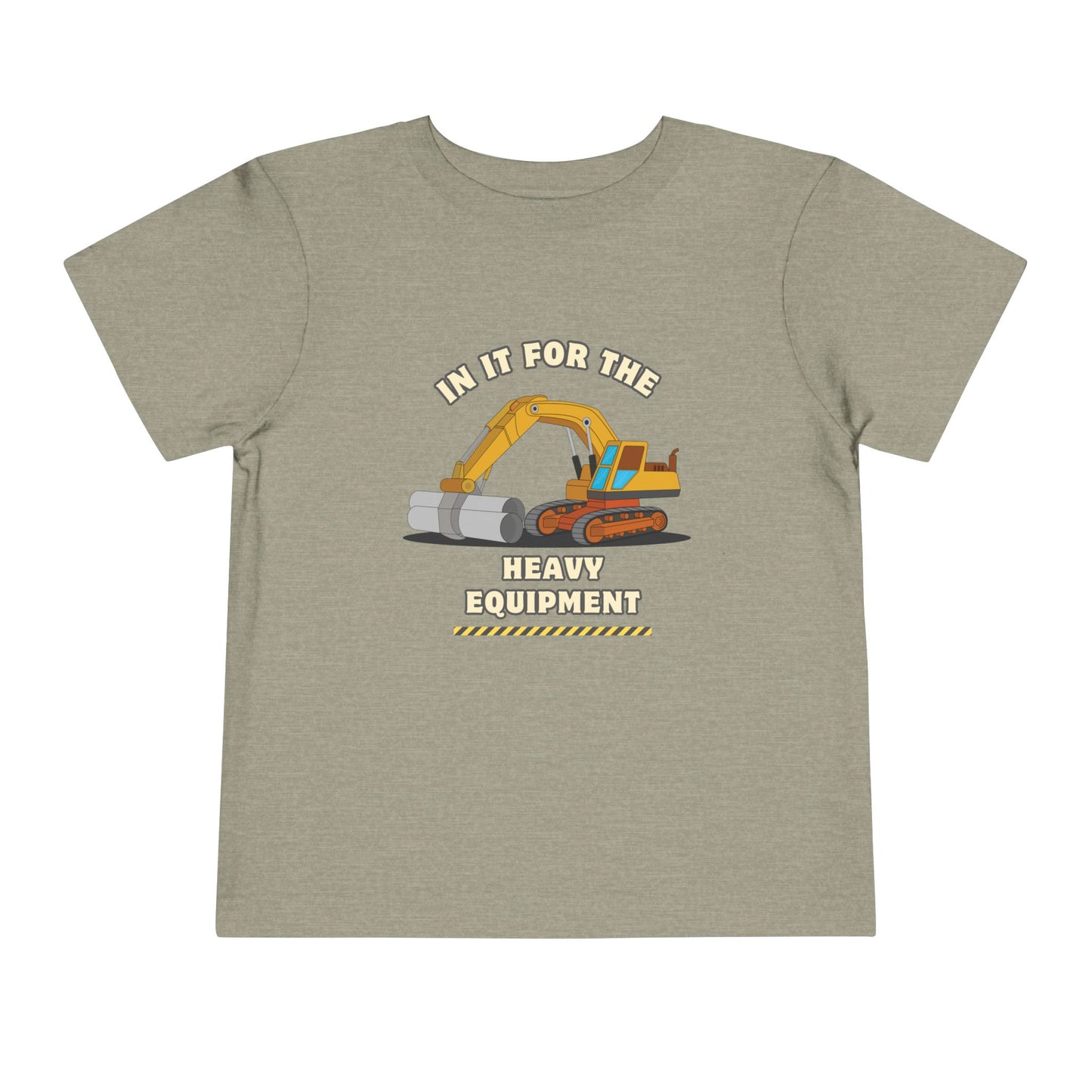 'Heavy Equipment' Toddler Short Sleeve Tee