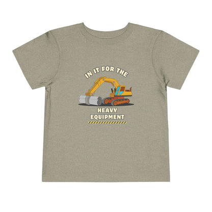 'Heavy Equipment' Toddler Short Sleeve Tee